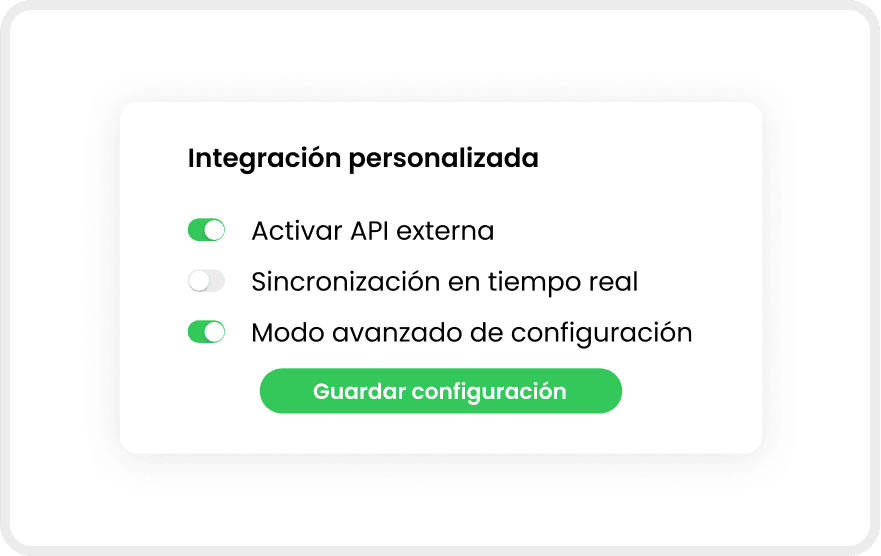 Integración Personalizada