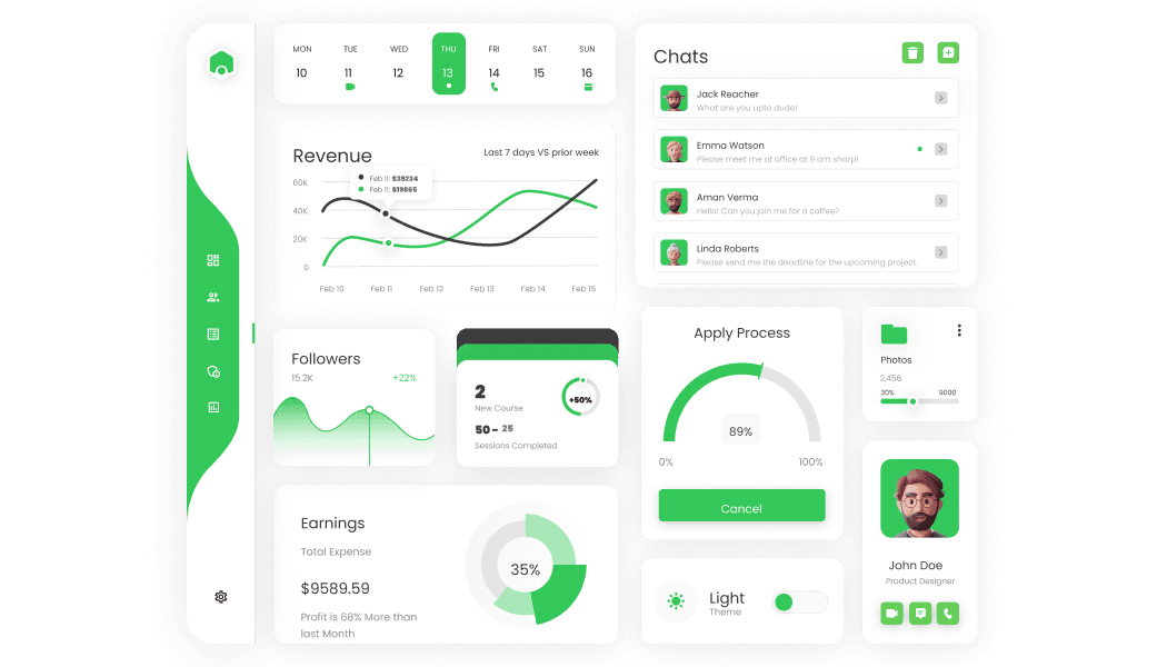 Dynamic Designs